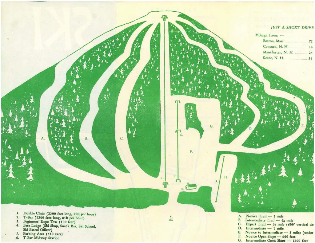 Old Trail Map 64 65