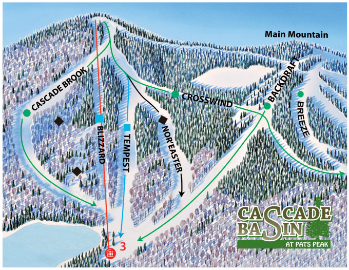 Cascade Basin Map