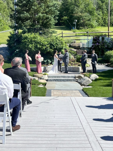 Valley Wedding Garden Ceremony Valley Wedding Garden Ceremony