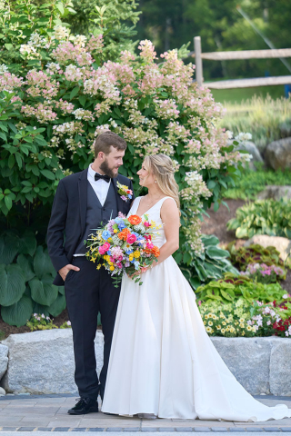 Valley Wedding Garden Ceremony Valley Wedding Garden Ceremony