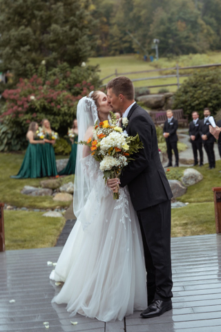 Valley Wedding Garden Ceremony Valley Wedding Garden Ceremony