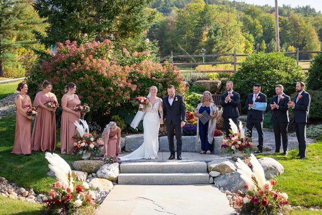 Valley Wedding Garden Ceremony Valley Wedding Garden Ceremony