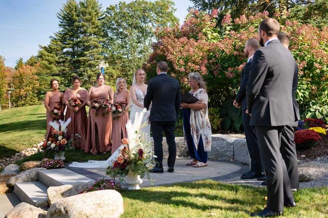 Valley Wedding Garden Ceremony Valley Wedding Garden Ceremony