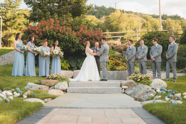 Valley Wedding Garden Ceremony Valley Wedding Garden Ceremony