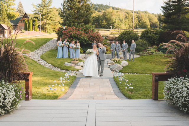 Valley Wedding Garden Ceremony Valley Wedding Garden Ceremony